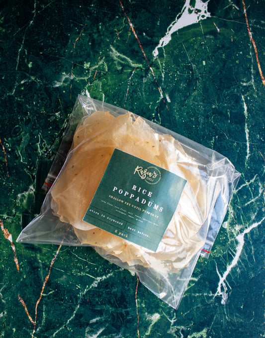 Rice Poppadums 6pack